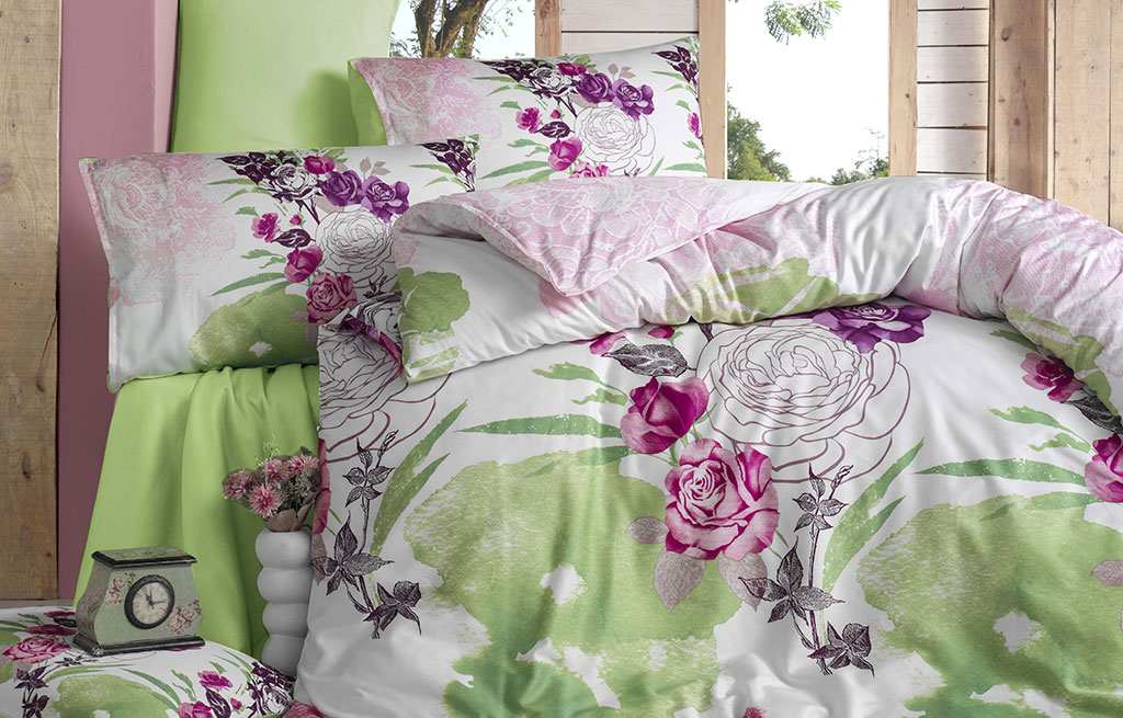 Спален комплект сатен делукс LAMIA - двоен – изображение-1