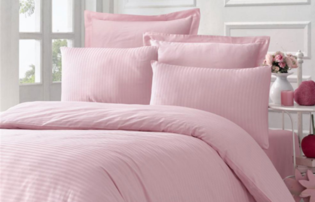 Спален комплект сатен делукс LINE - двоен – изображение-1