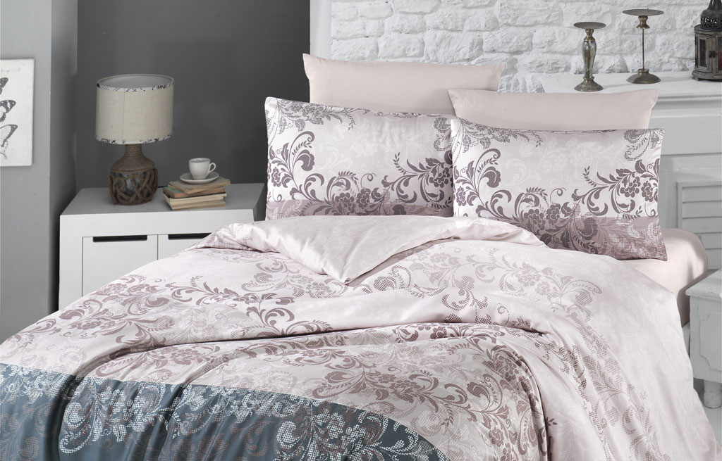 Спален комплект сатен делукс RINA - двоен – изображение-1