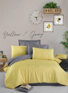 Спален комплект YELLOW/GREY - единичен – изображение-1