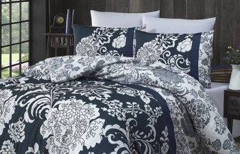 Спалнен комплект сатен делукс CRISTA - Макси – изображение-1