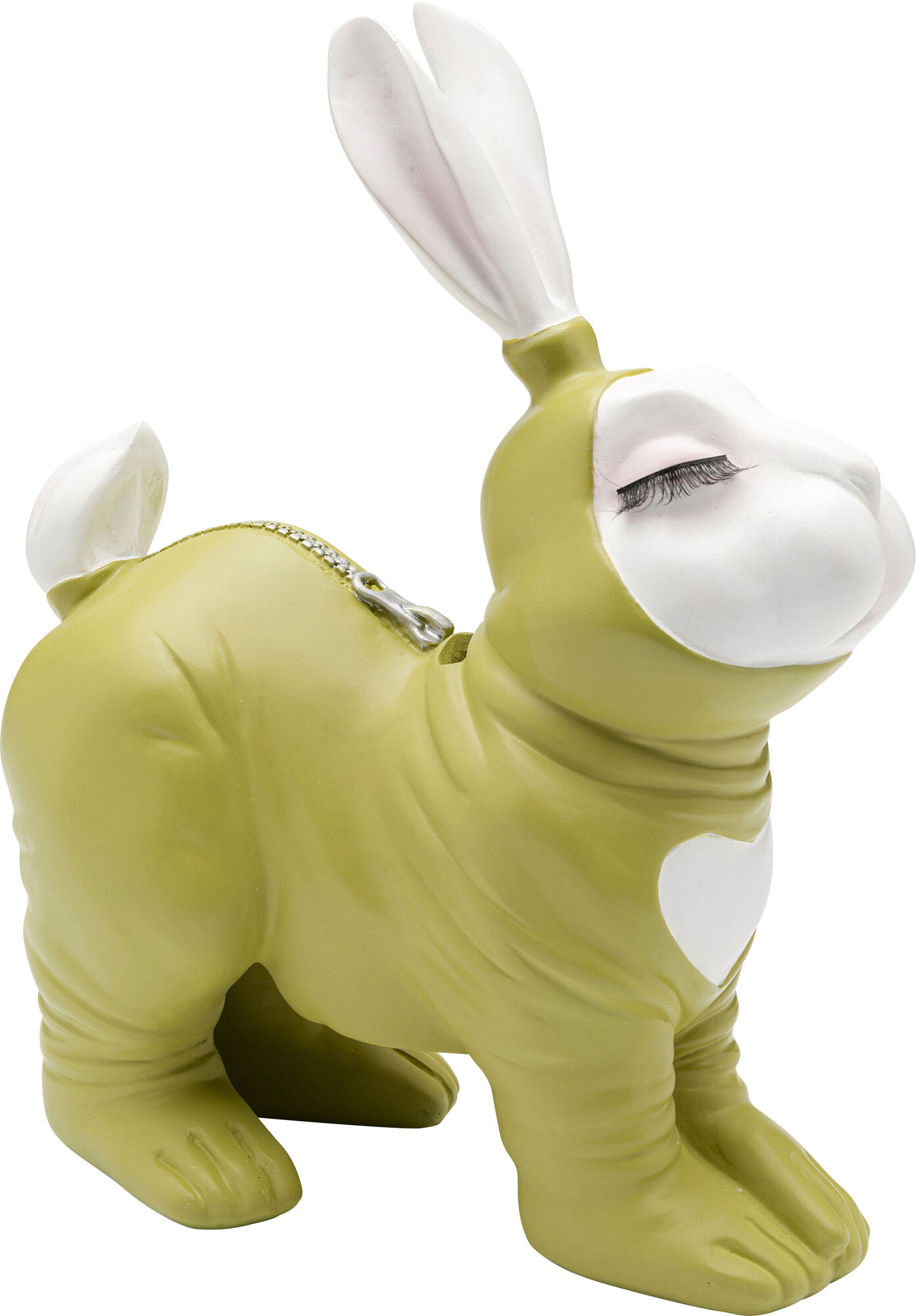 Money Box Fetish Bunny Standing Lime – billede-1.