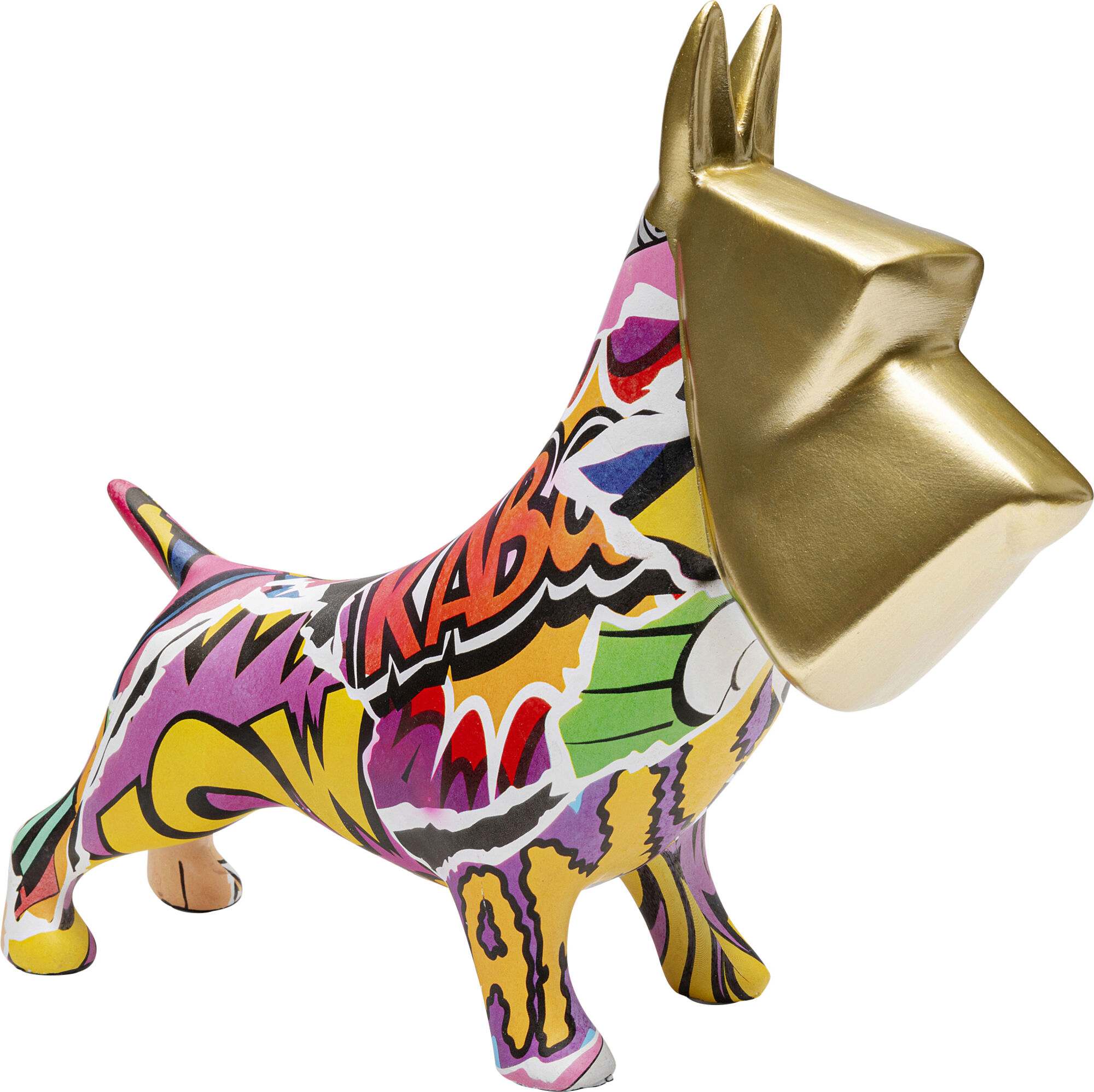 Money Box Graffiti Pixel Dog 26cm – billede-1.