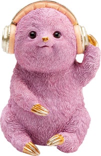 Dekorfigur Party Sloth - Sengångare, 14cm – bild-1.