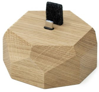 Stacja ładowania Android USB-C dąb – obraz-1