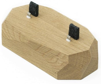 Stacja ładowania Dual iPhone & AirPods dąb – obraz-1