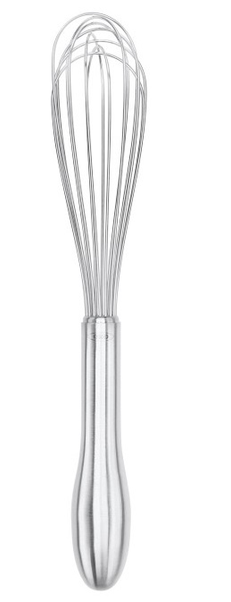 Stalowa trzepaczka do ubijania składników w srebrnym odcieniu 22,5 cm – grafika-1.