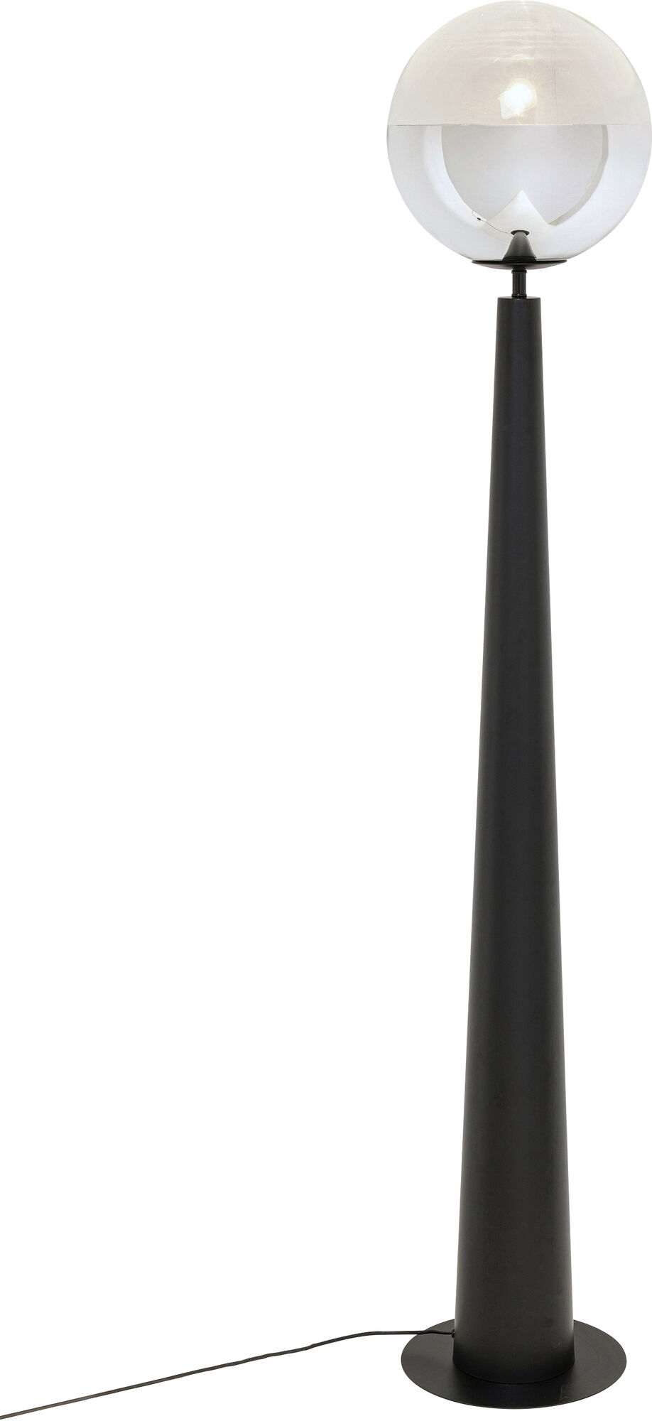 Lampadar Disco Ball Negru 163 cm – imagine-1.