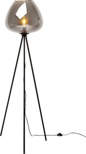 Lampadar Sphere Smoke 146 cm – imagine-1.