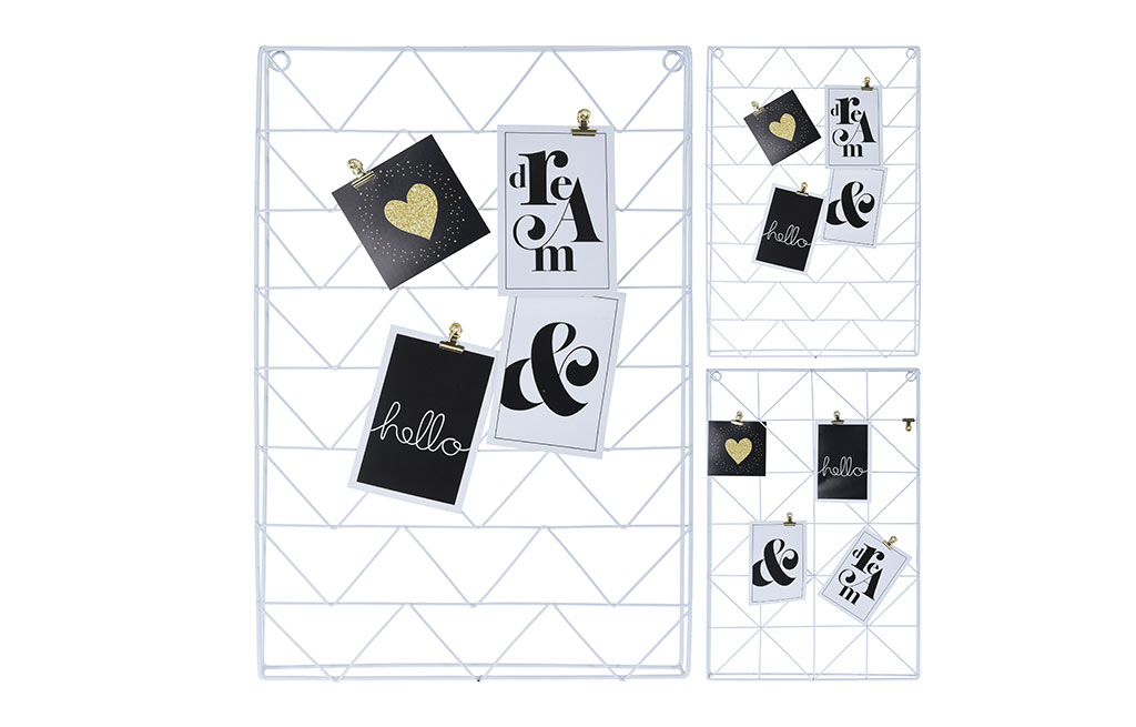 Стенна етажерка за снимки с клипсове – изображение-1