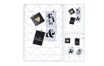 Стенна етажерка за снимки с клипсове – изображение-1