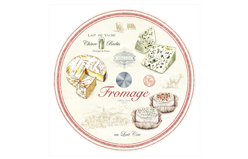 Стъклена дъска FROMAGE – изображение-1