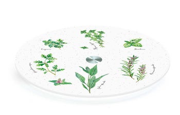 Стъклена въртяща се дъска HERBARIUM – изображение-1