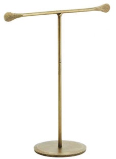 Stojak na biżuterię Maci 19 cm złoty – obraz-1