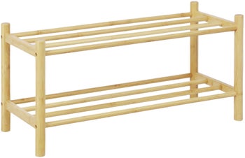 Stojak na buty bambusowy naturalny 70x33 cm – grafika-1.
