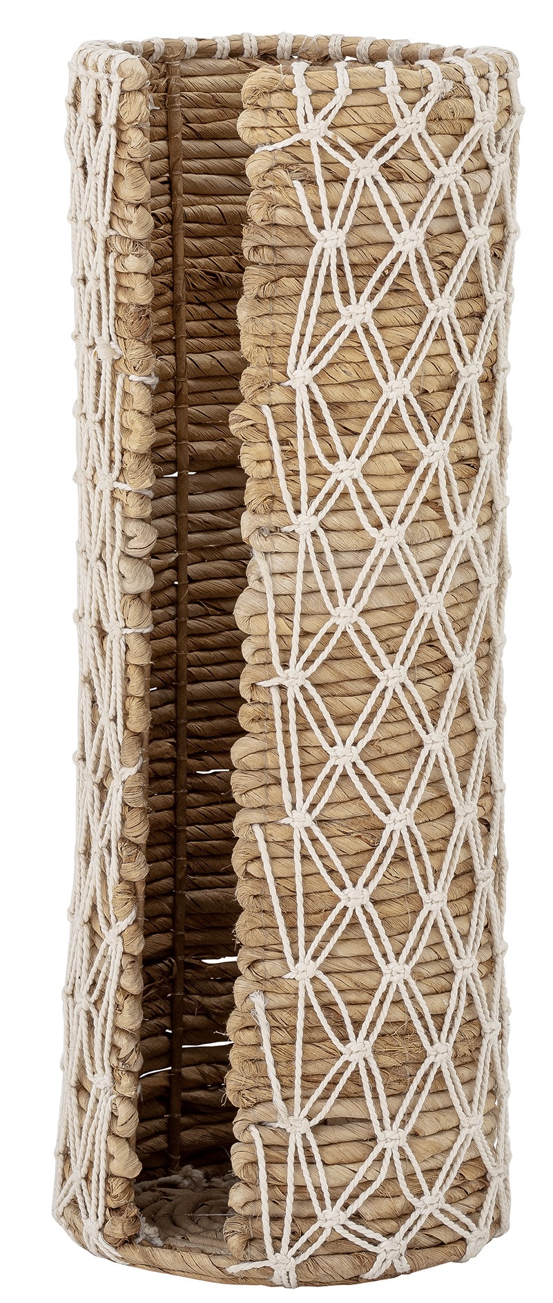 Stojak na papier toaletowy 17x46 cm z liścia bananowca – obraz-1