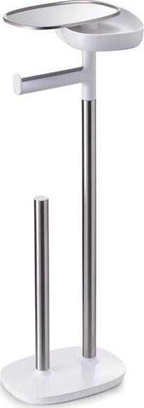 Stojak na papier toaletowy srebrny – obraz-1