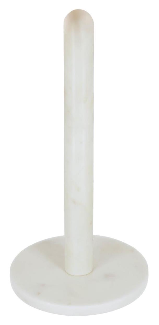 Stojak na ręcznik papierowy marmur biały 15x30 cm – obraz-1