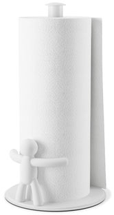 Stojak na ręcznik papierowy biały Ø18x34 cm – obraz-1