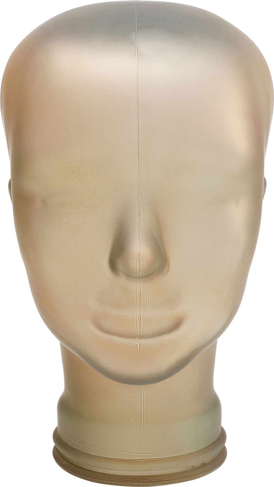 Stojak na słuchawki brązowy 21x21 cm – obraz-1