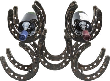 Stojak na wino Horseshoe 45x33 cm – obraz-1