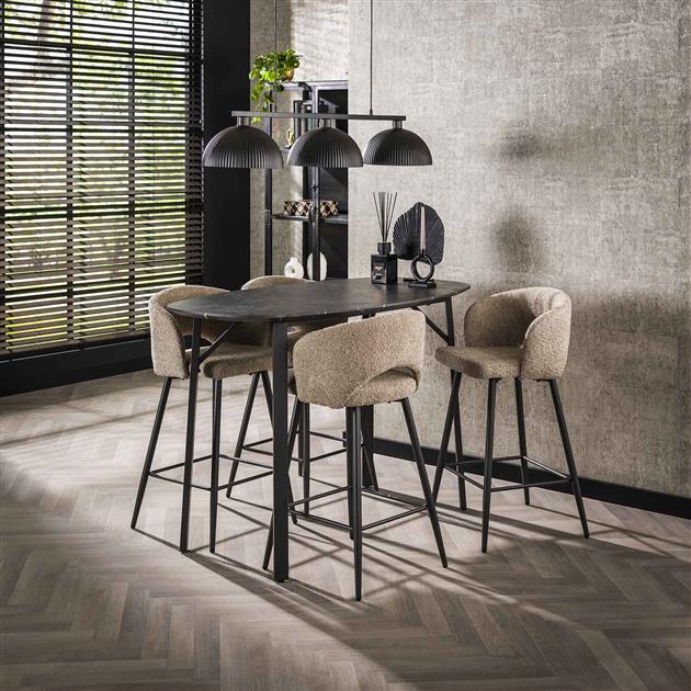 Stół barowy Danish owalny 140 cm – grafika-1.