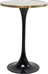 BAR TABLE SAN REMO BLACK ROUND 100X70CMØ – immagine-1.
