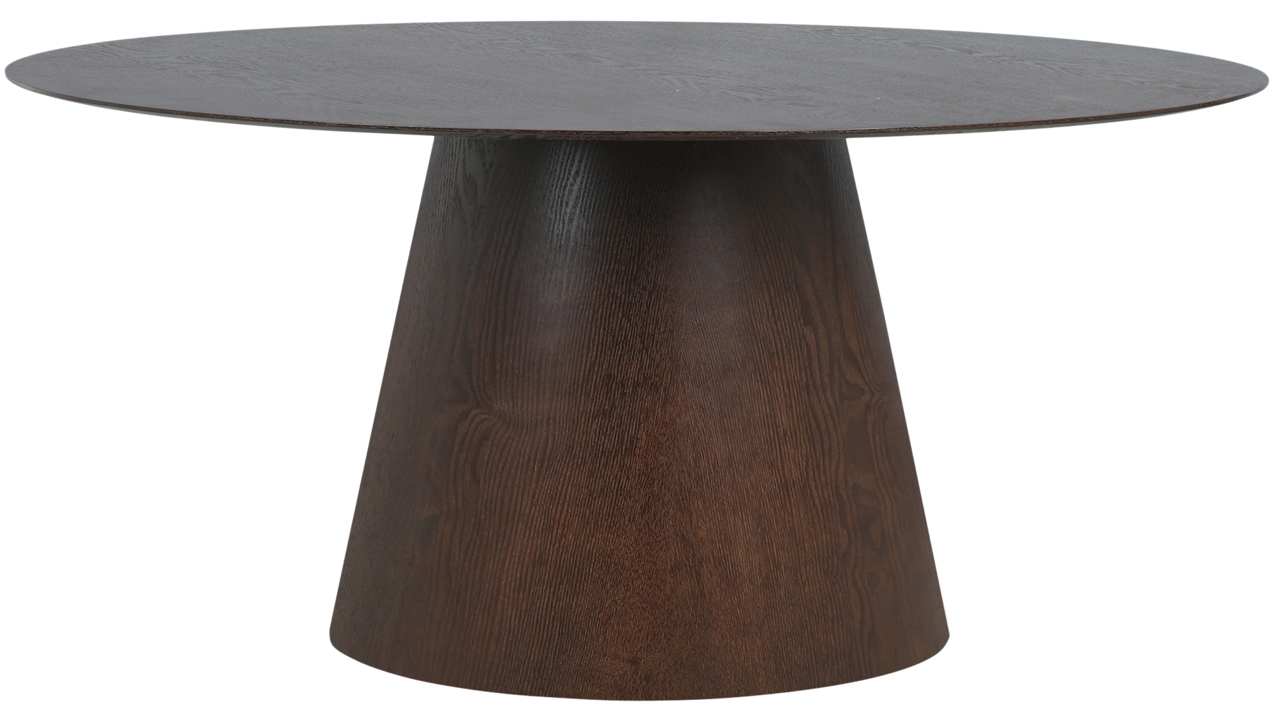 Stół do jadalni orzech włoski styl skandynawski 160x90 cm – grafika-1.