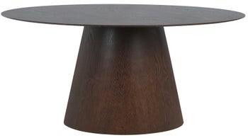 Stół do jadalni orzech włoski styl skandynawski 160x90 cm – grafika-1.