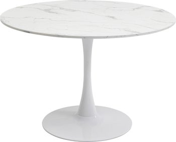 Sto Schickeria mermer bela Ø110cm – slika-1.