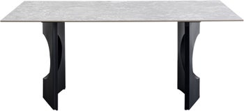 Spisebord Bilbao Oho Sort 180x90cm – bilde-1.