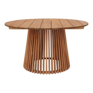 Stół do jadalni Lorca naturalny ø120x75 cm – grafika-1.