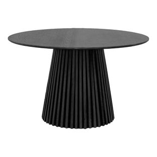 Stół do jadalni Osaki czarny ø120x75 cm – grafika-1.