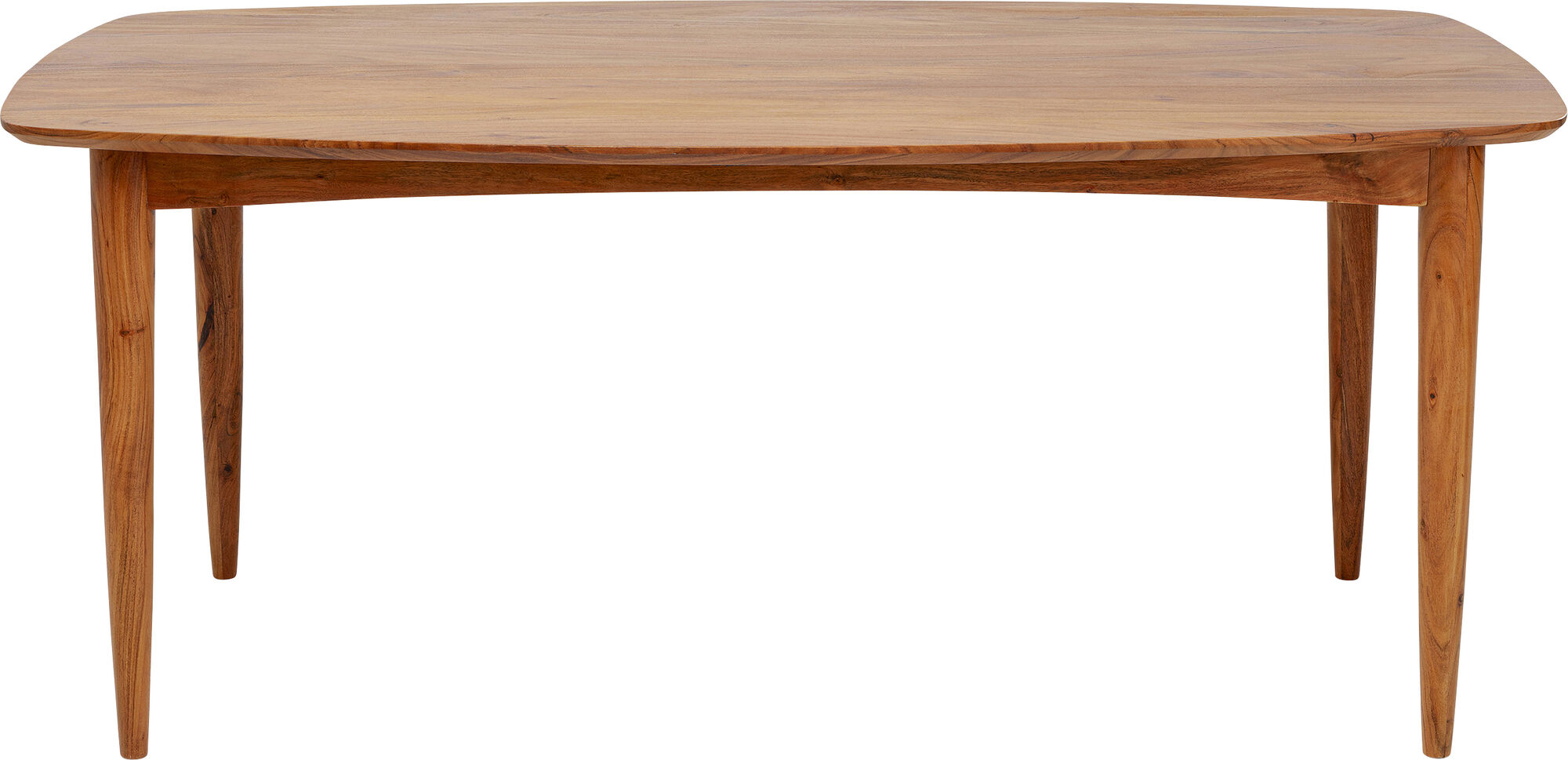 Stół do jadalni w kolorze brązowym drewno akacjowe 180x90 cm – grafika-1.