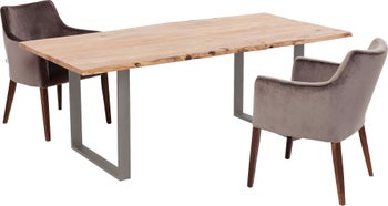 Spisebord Harmony Massivt Tre & Stål 200x100cm – bilde-1.