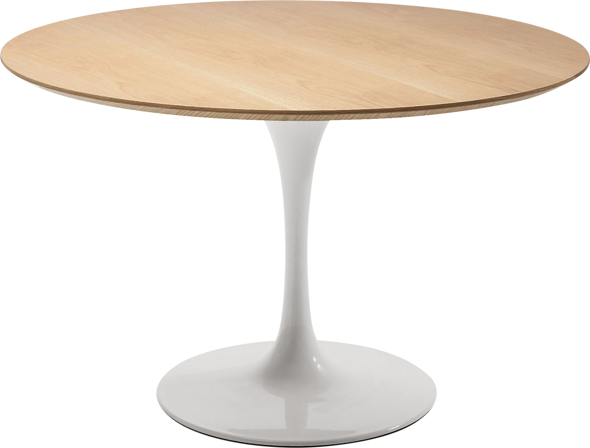 Stół Invitation Set Ø120 cm naturalny noga biała – grafika-1.