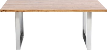 Jackie spisebord, eg/krom stel 160x80 – billede-1.