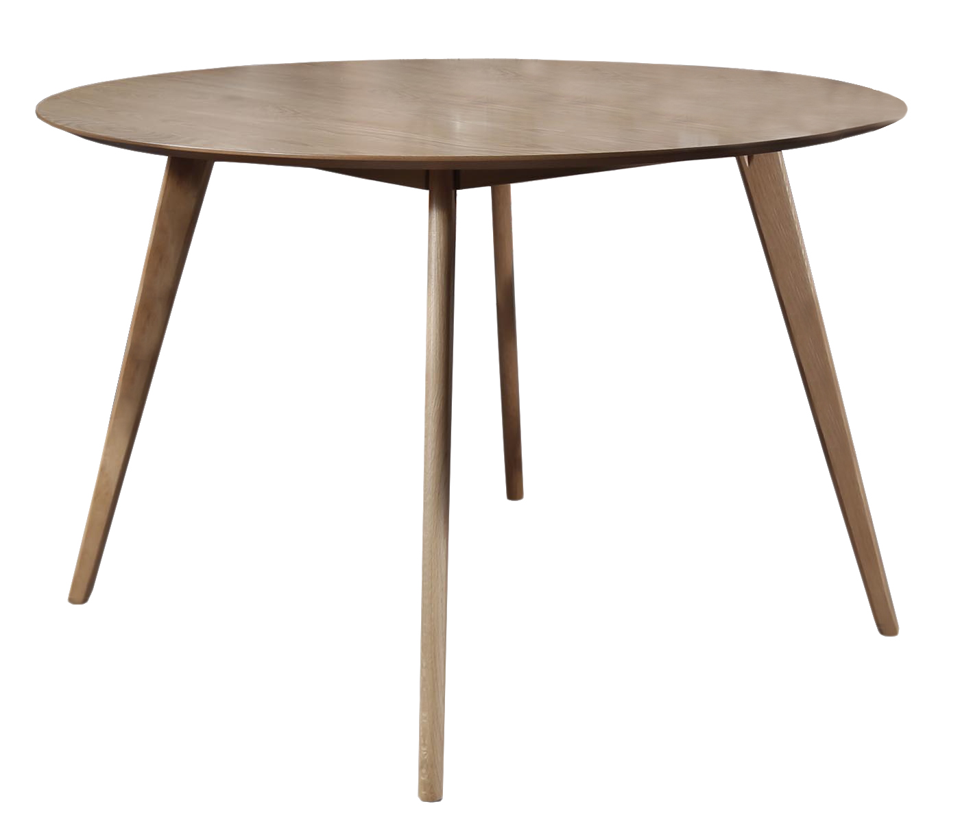 Stół Magmal ∅120 cm drewniany – obraz-1