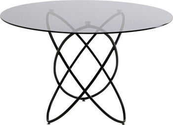 Mesa Molekular negro Ø120cm – Imagen-1.