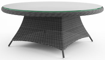 Stół ogrodowy Rondo Ø180 cm szary – obraz-1