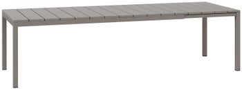 Stół ogrodowy rozkładany Rio 210-280x100 cm brązowoszary – obraz-1
