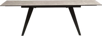 Spisebord Amsterdam Mørk Med Uttrekk 160 (40 + 40) x90cm – bilde-1.