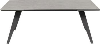 Spisebord Amsterdam Mørk Med Uttrekk 200 (45 + 45) x90cm – bilde-1.