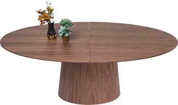 Mesa extensible Benvenuto nogal 200(50)x110cm – Imagen-1.
