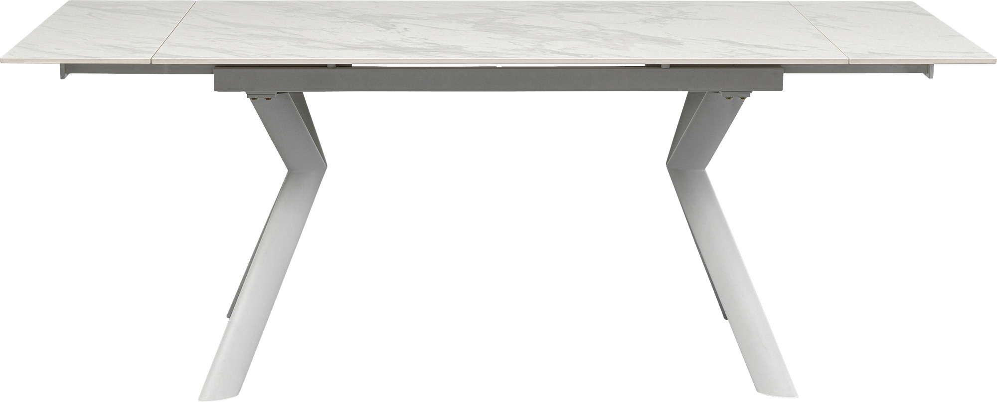 Mesa Ext. Xenia Blanco 140(+30+30)x80cm – Imagen-1.
