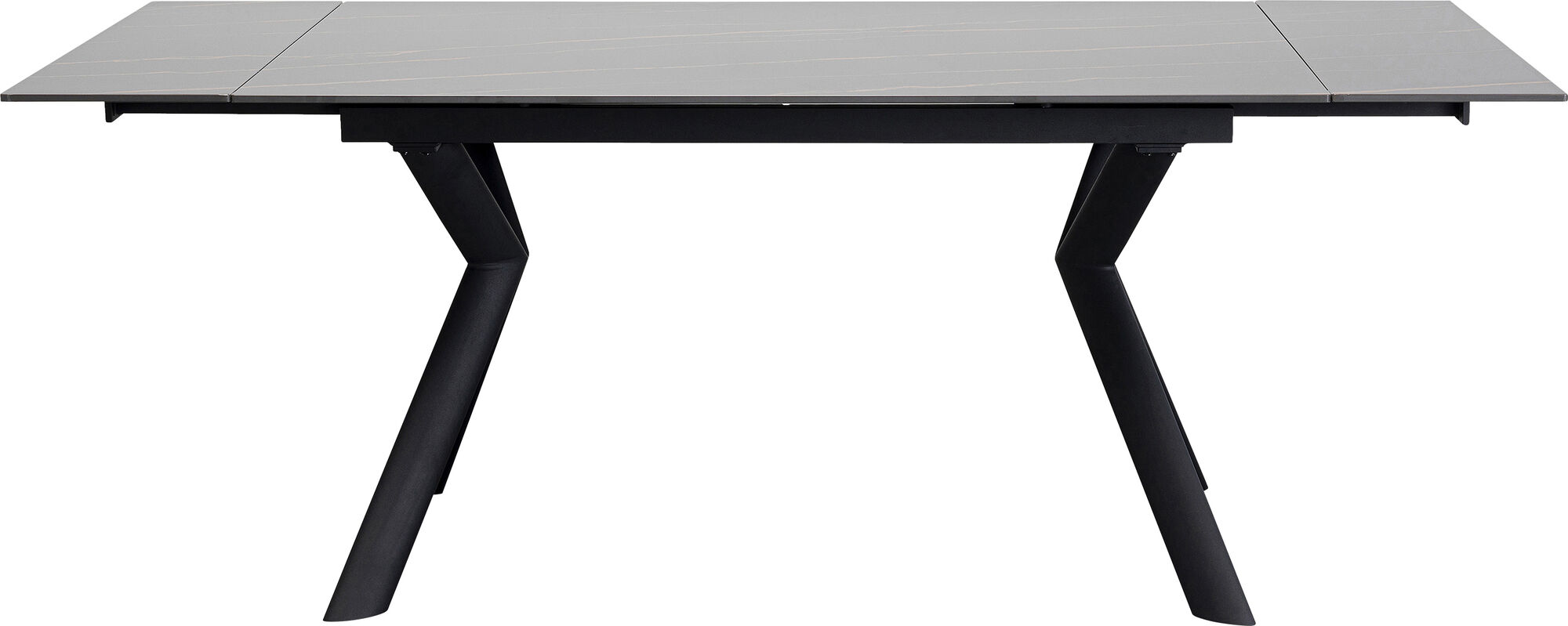 Stol na razvlačenje Xenia crni 140(+30+30)x80cm – slika-1.