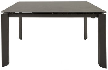 Stół rozkładany Stone 160-230x90 cm blat ceramiczny – obraz-1