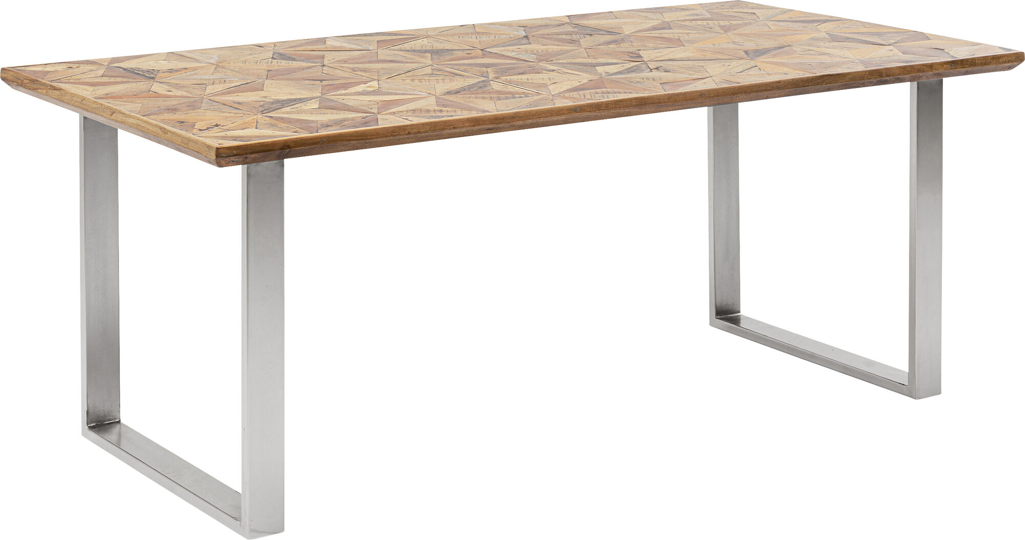 Spisebord Stars - Tre & Krom 180x90cm – bilde-1.