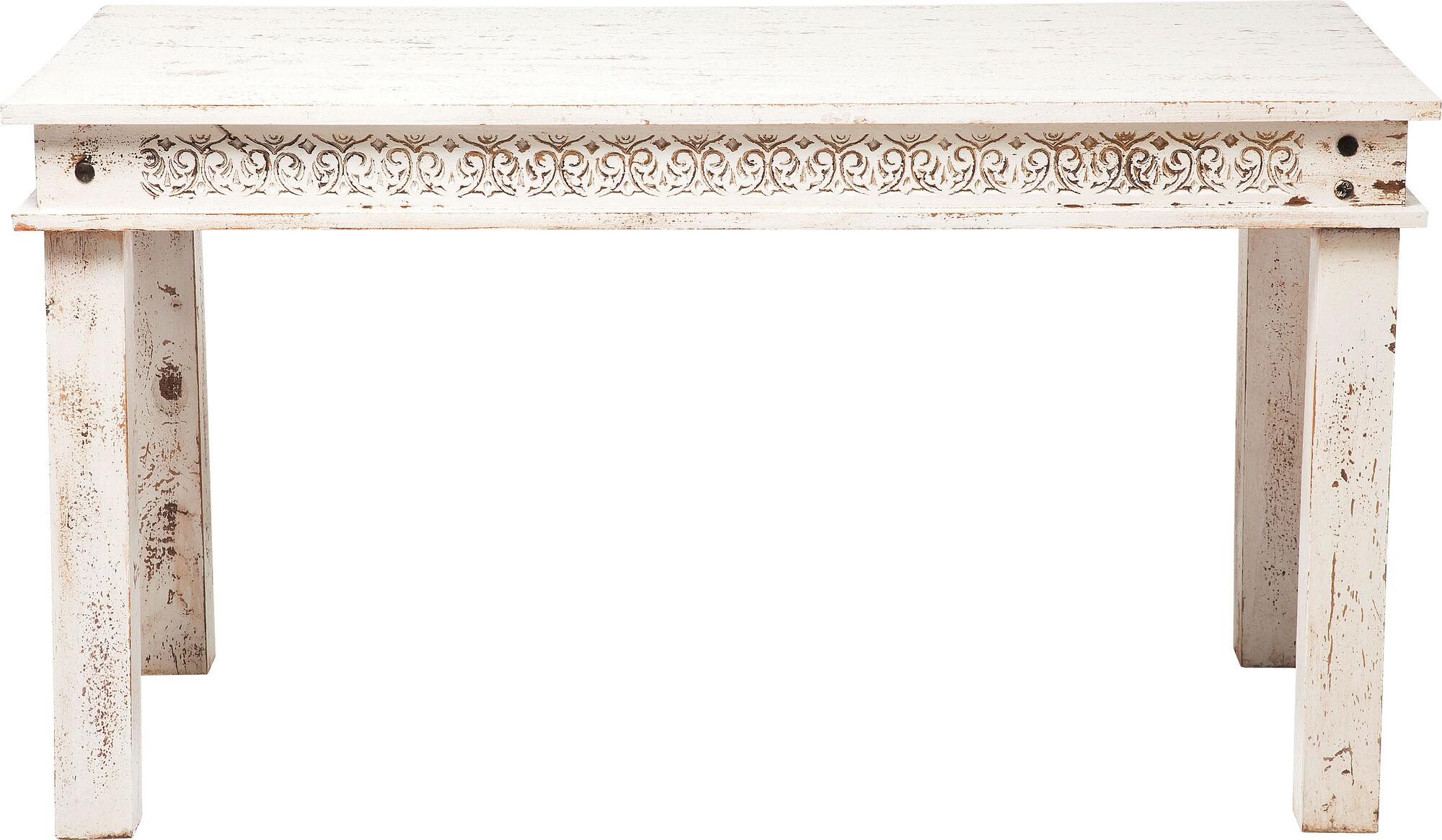 Stół Taberna 140x70 cm biały – obraz-1