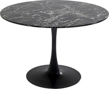 Mesa Veneto mármol negro Ø110cm – Imagen-1.